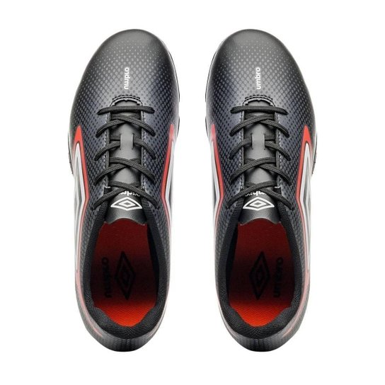 CHUTEIRA UMBRO CAMPO CANNON PRETO E VERMELHO 37