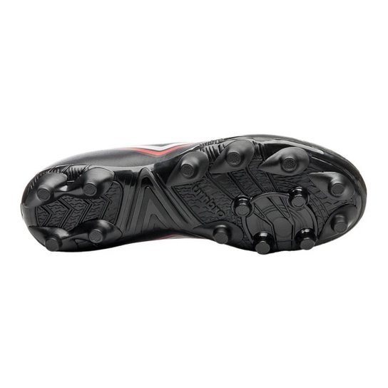 CHUTEIRA UMBRO CAMPO CANNON PRETO E VERMELHO 37