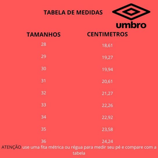 Chuteira Umbro Campo Infantil Adamant Top Speed