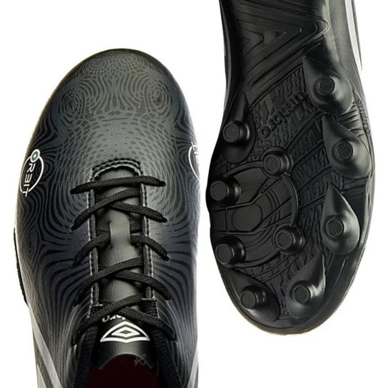 CHUTEIRA UMBRO CAMPO ORBIT JR PRETO E CINZA 33