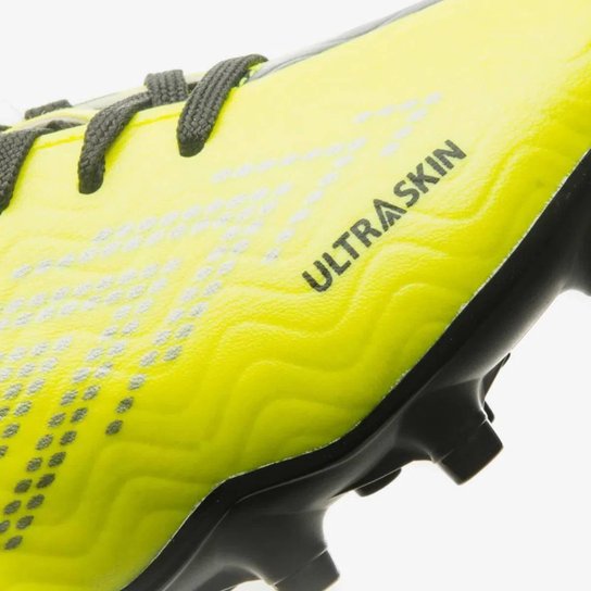 CHUTEIRA UMBRO CAMPO ULTRASKIN JR LIMÃO E PRETO 35