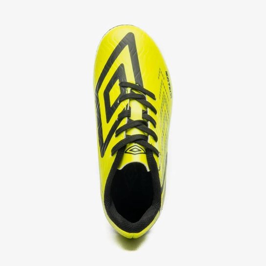 CHUTEIRA UMBRO CAMPO ULTRASKIN JR LIMÃO E PRETO 35