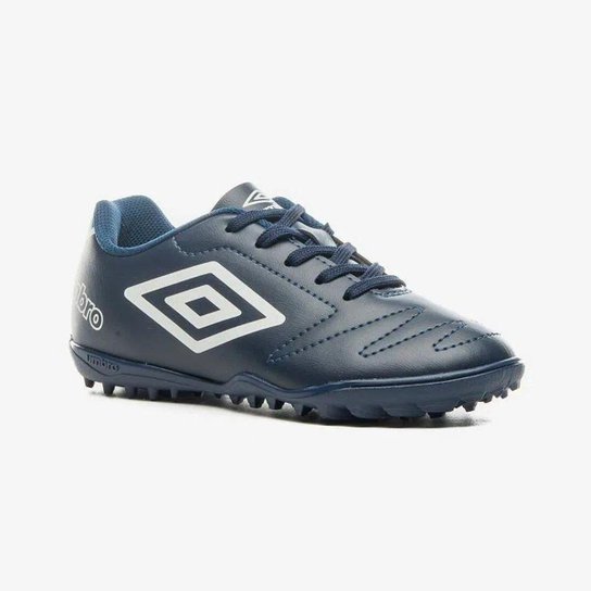 CHUTEIRA UMBRO CLASS 2.2 1084837 JR SOCIETY MARINHO BRANCO INFANTIL