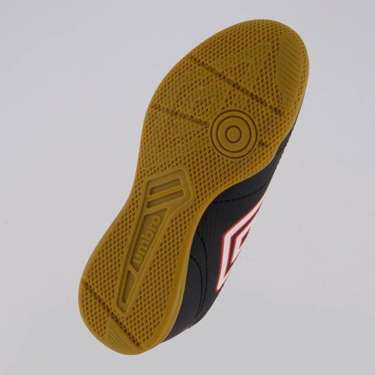 Chuteira Umbro Class Footballer Futsal Juvenil Preta e Branca