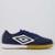 Chuteira Umbro Class+ Futsal Azul Marinho - Azul+Marinho