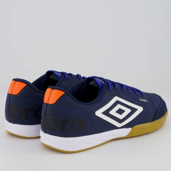 Chuteira Umbro Class+ Futsal Azul Marinho