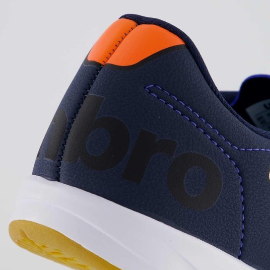 Chuteira Umbro Class+ Futsal Azul Marinho