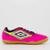 Chuteira Umbro Futsal Cannon Jr - Pink - Pink