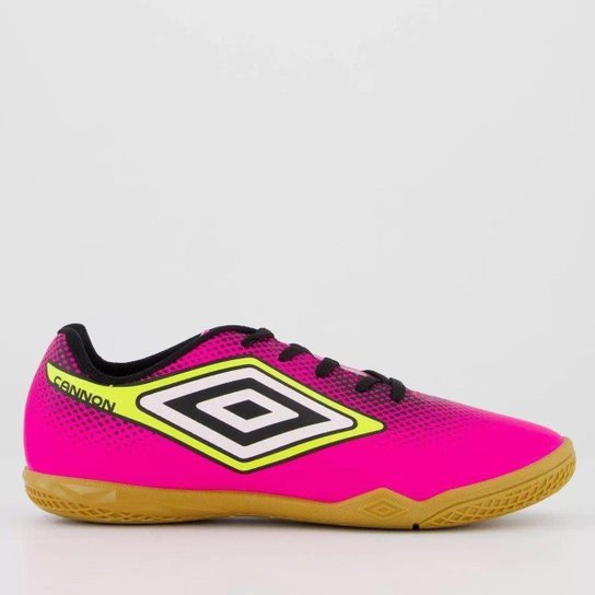 Chuteira Umbro Futsal Cannon Jr - Pink
