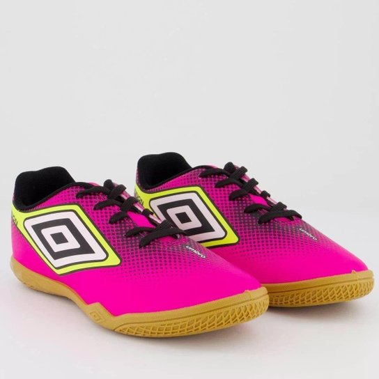 Chuteira Umbro Futsal Cannon Jr - Pink