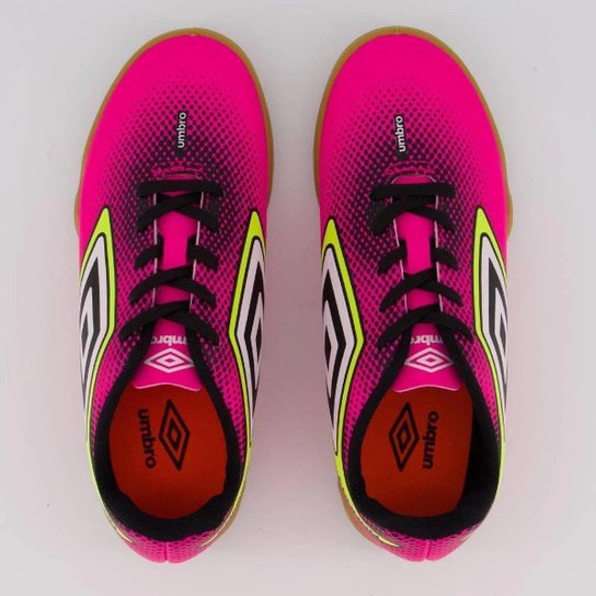 Chuteira Umbro Futsal Cannon Jr - Pink
