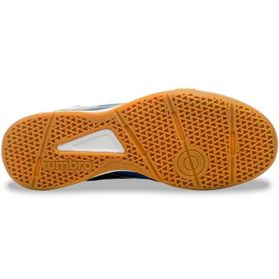 Chuteira Umbro Futsal Pro 5 Bump Club Masculino Azul e Verde Original