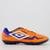 Chuteira Umbro Prisma + Society Laranja - Laranja