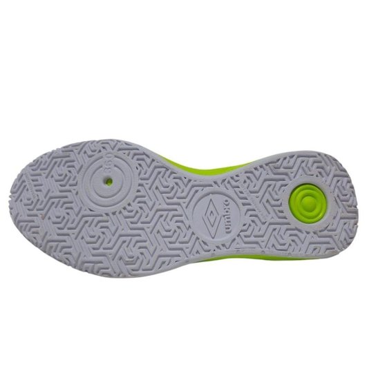 Chuteira Umbro Pro Challenge Uptake Preto-Verde-Branco