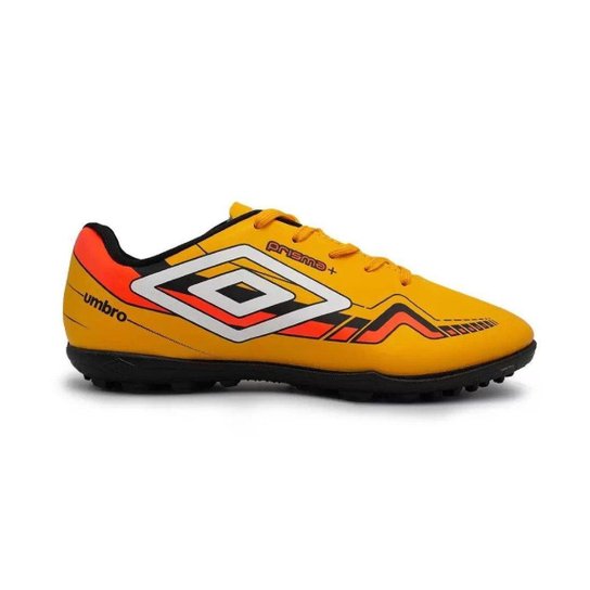 Chuteira Umbro Society Prisma + Masculino - Amarelo+preto