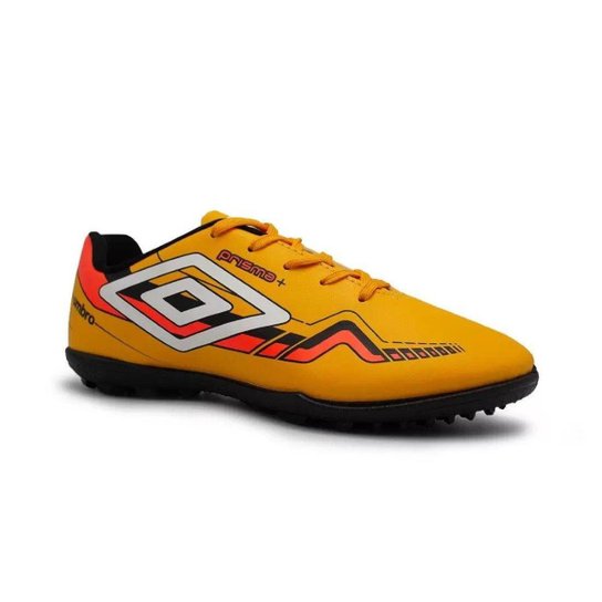Chuteira Umbro Society Prisma + Masculino - Amarelo+preto