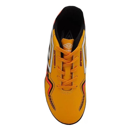 Chuteira Umbro Society Prisma + Masculino - Amarelo+preto