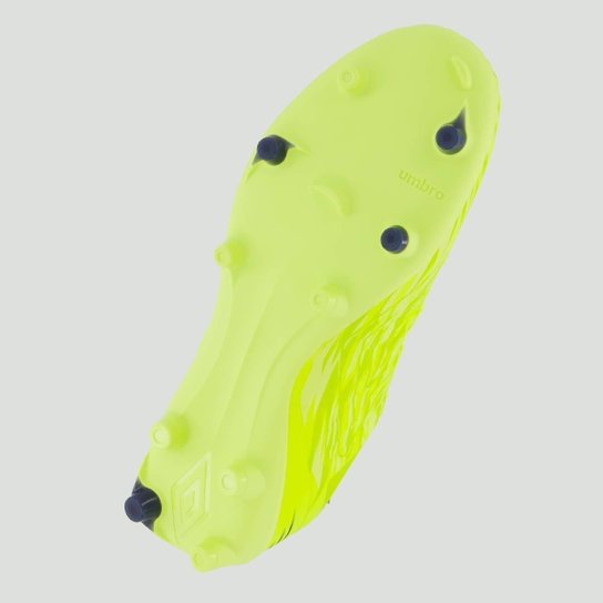 Chuteira Umbro Ultimate Campo Verde Fluorescente