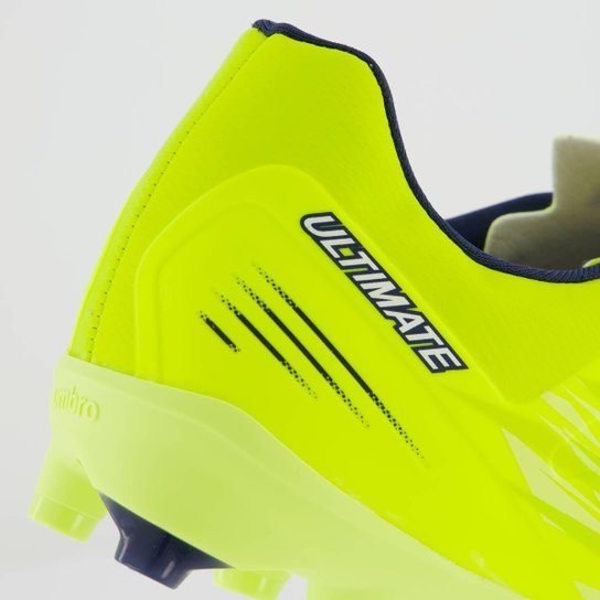Chuteira Umbro Ultimate Campo Verde Fluorescente