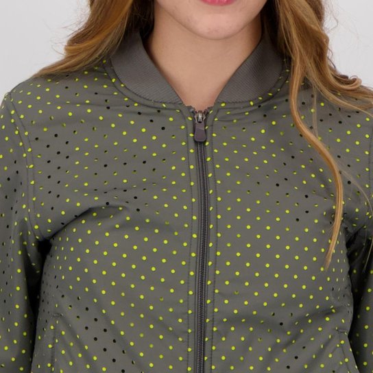 Jaqueta Umbro Sports Astoria Feminina Cinza