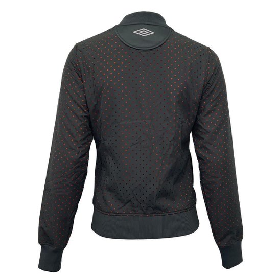Jaqueta Umbro Sports Astoria Feminino - Laranja e Grafite