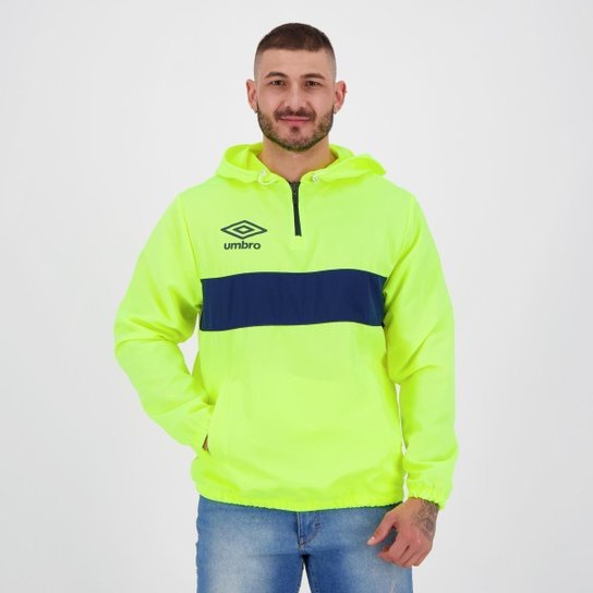 Jaqueta Umbro TWR Band Color Corta Vento Amarela