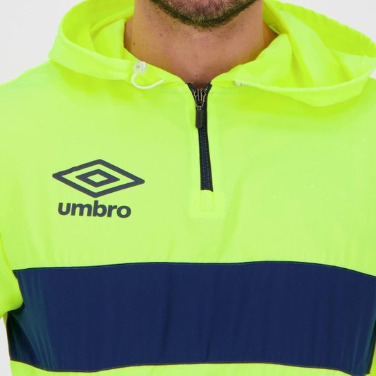 Jaqueta Umbro TWR Band Color Corta Vento Amarela
