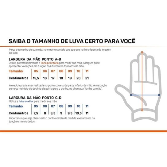 Luva de Goleiro Umbro Neo Club Campo Infantil