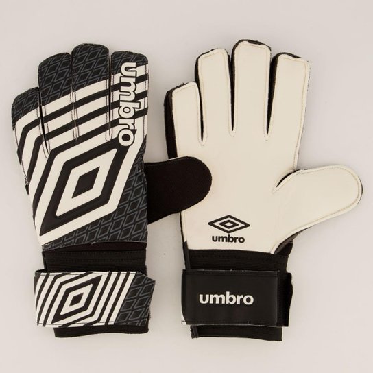 Luva Umbro Club Preta e Branca