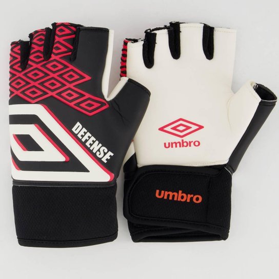 Luva Umbro Goleiro Defense Futsal Juvenil Preta