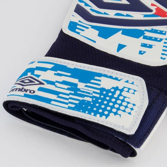 Luva Umbro Goleiro Formation Branca e Marinho