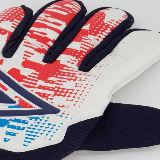 Luva Umbro Goleiro Formation Branca e Marinho