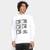 Moletom Umbro Large Duo Masculino - Branco
