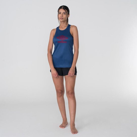 Regata Feminina Umbro Futevolei Graphic Camuflage