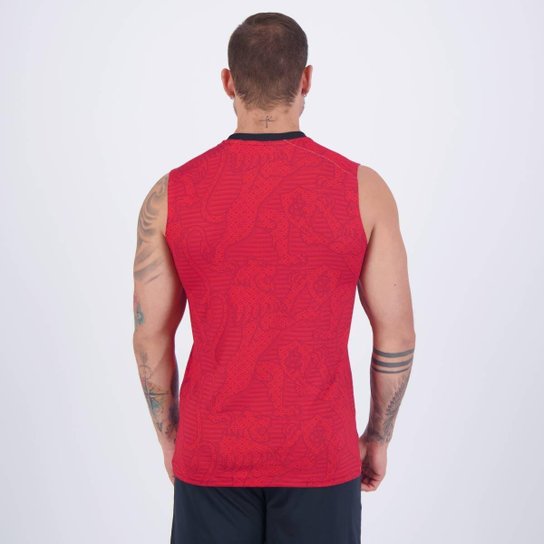 Regata Umbro Sport Recife Aquecimento 2024 Vermelha