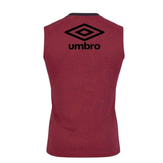 Regata Umbro Sport Recife Aquecimento 2024/25 Masculina - Vermelho GG