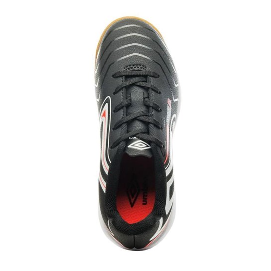 TÊNIS FUTSAL UMBRO PRO 5 JR. - PTO/BCO 32
