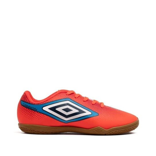 Umbro Indoor Cannon Infantil Masculina Coral/Vermelha/Azul